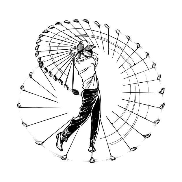 Stroboscopic Golf Swing by MattKetmo