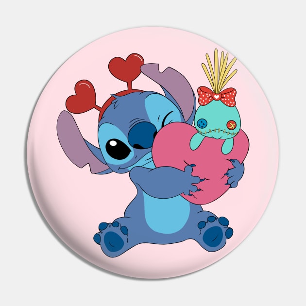 Love Stitch Pin by Nykos