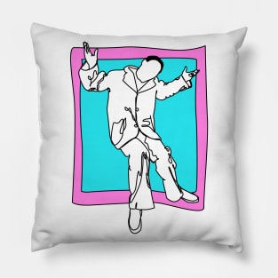 Danny Brown - Badly Drawn Bands T-shirt Pillow