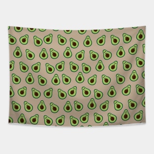 Happy Avocado Tapestry