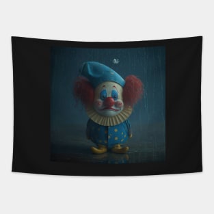Sad Clown Tapestry