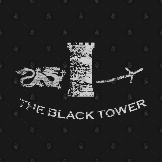 Black Tower Distressed. by charliecam96