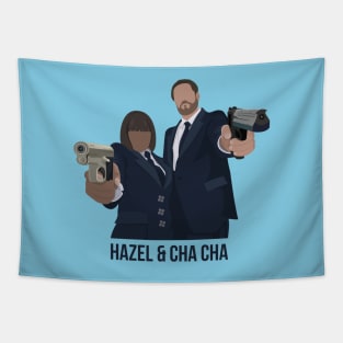 Hazel And Cha Cha Tapestry