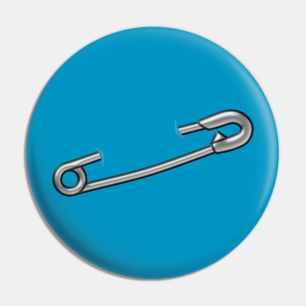 I m an Ally Safety Pin Pin TeePublic
