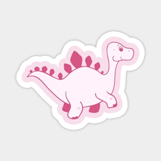 Pink Dino Magnet