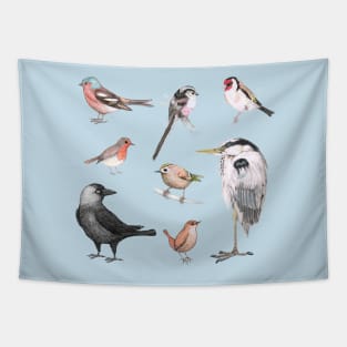 Bird collection Tapestry