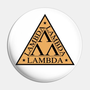 Lambda Crest Pin