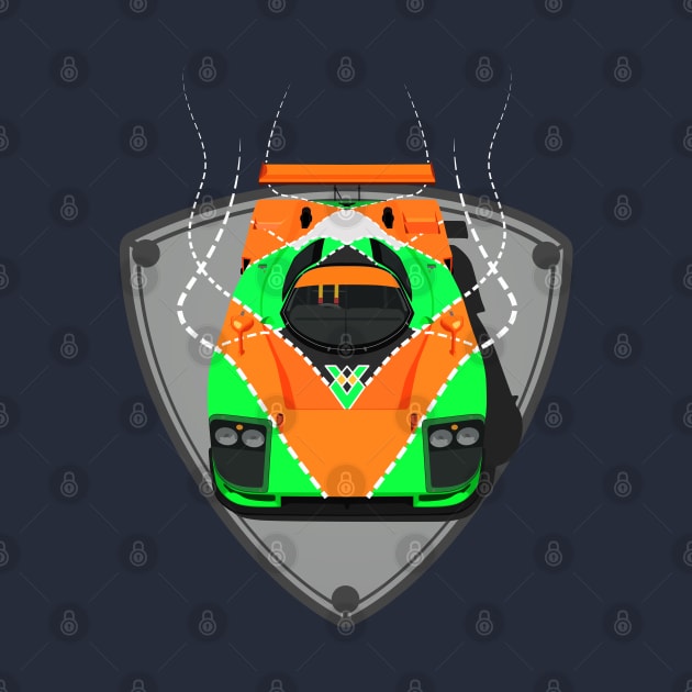 787B Le  Mans by AutomotiveArt