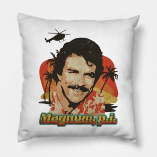 Magnum PI Vintage Pillow