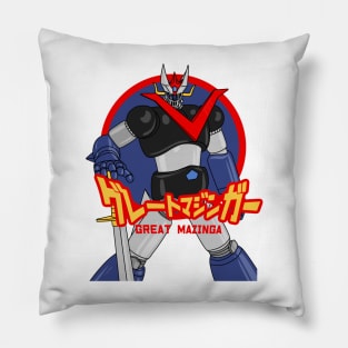 great mazinga Pillow