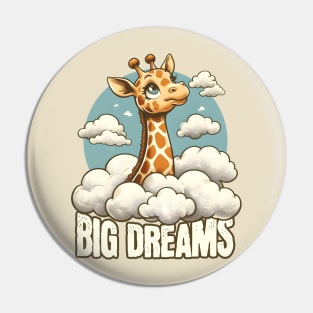 Long Neck, Big Dreams Pin