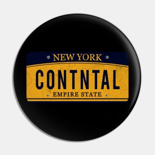 The Continental hotel Car plate Pin