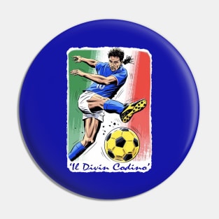 Football Legends - Italy - Roberto Baggio - IL DIVIN CODINO (The Divine Pin