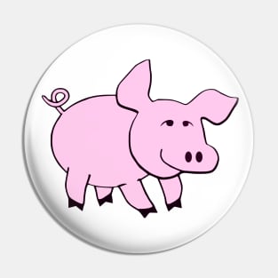 Cute pink pig Pin