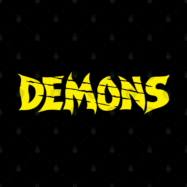 Demons Retro Cult Classic Horror Film Fan Art by darklordpug