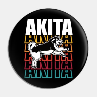 Akita Dog Pin