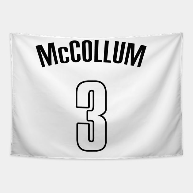 CJ McCollum Tapestry by telutiga