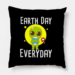 Earth Day Everyday Shirt Earth Day For Kids Students 2021 Pillow