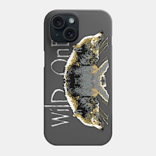 Wild One Timber Wolf Phone Case