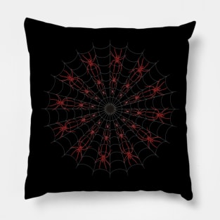 Spiderweb for Halloween Pillow