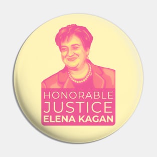 Elena Kagan Portrait Pin