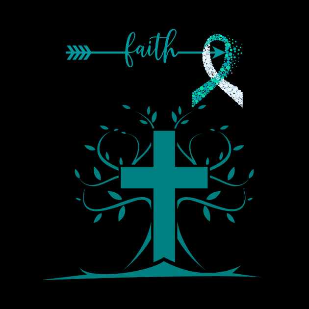 Cervical Cancer Faith Cervical Cancer Awareness by Modawear