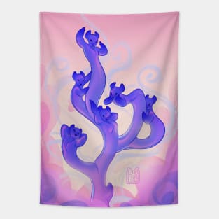 Lilac Coral Tapestry