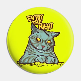 Enjoy The Night Pin