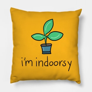 Plant Indoorsy Pillow