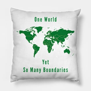 So many boundaries Pillow