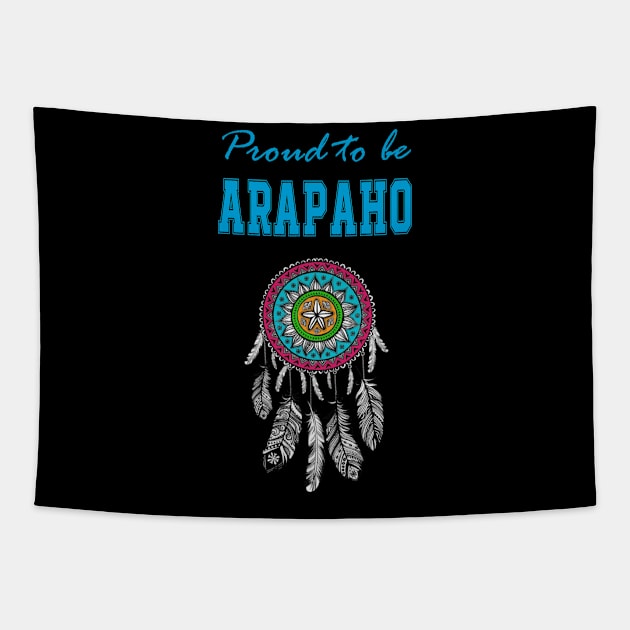 Native American Arapaho  Dreamcatcher 42 Tapestry by Barbara Jane Thomas