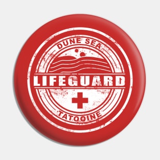 Dune Sea Lifeguard White [Normal Distressed] Pin