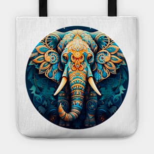 Mandala - Elephant 3 Tote