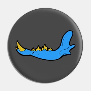 Jawbone (Blue) Pin