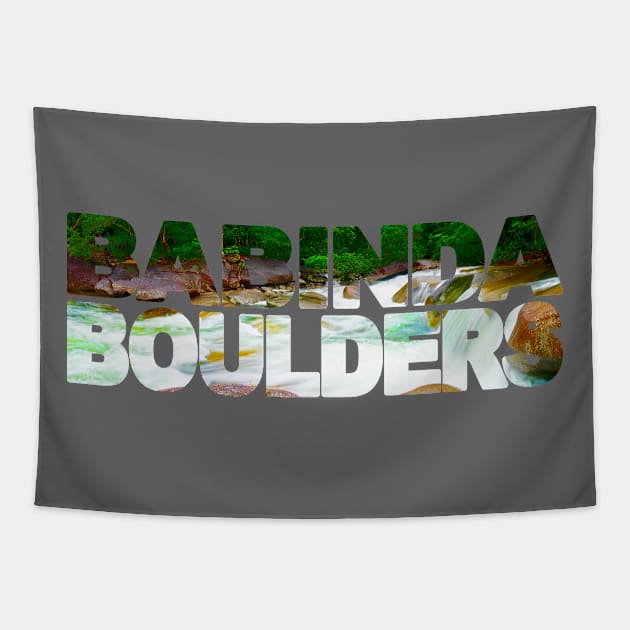 BABINDA BOULDERS - North Queensland Australia Tapestry by TouristMerch