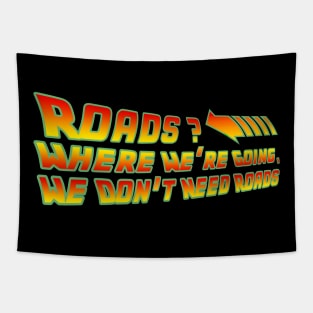 Back to the Future Tapestry