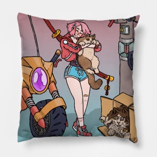 Catgirl Pillow