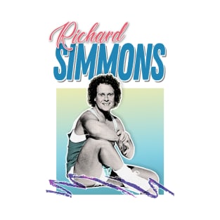 Richard Simmons 90s Style Aesthetic Design T-Shirt