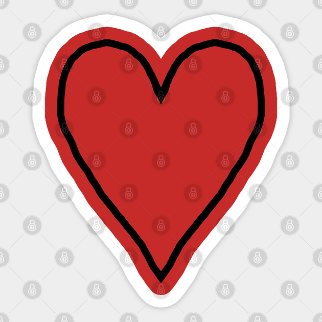 Small Black Heart Outline Love Aufkleber Teepublic De There is no psd format for heart png images, outline hearts, small, big, heart download clipart. teepublic