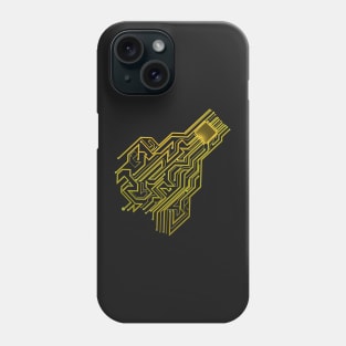 CPU heart for Engineers, Geeks and IT professionals Phone Case