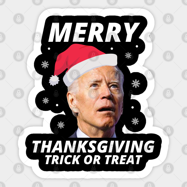 Anti joe biden christmas - Anti Joe Biden - Sticker