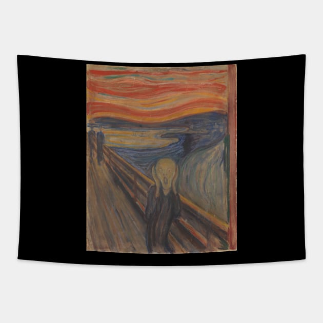 Edvard Munch Tapestry by KOTFILMS