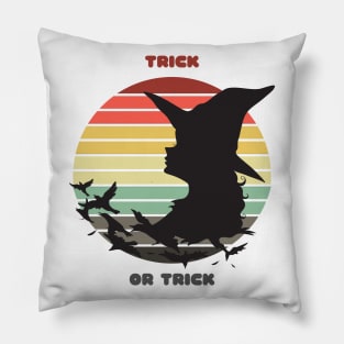 Sunset Witch /Trick or Trick Pillow