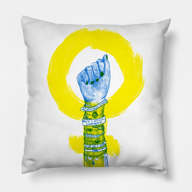 RESIST Pillow by aLouro