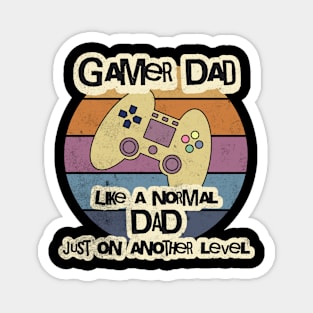 Gamer Dad On Another Level Magnet