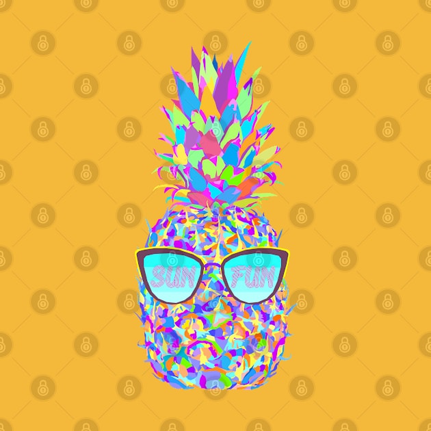 Women's pineapple by ivtanart