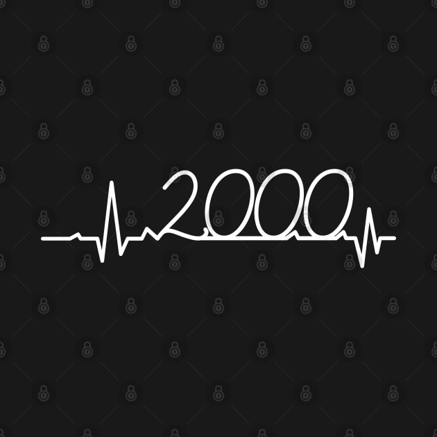 20th Birthday Gift 2000 Heartbeat by Havous