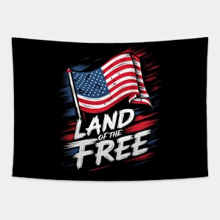 America Land Of the free Tapestry