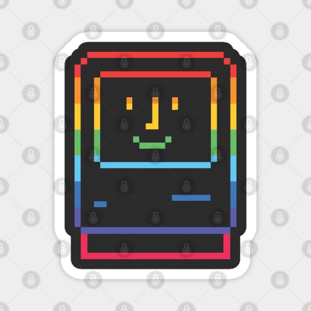 Pixel Lisa Magnet by Vicener