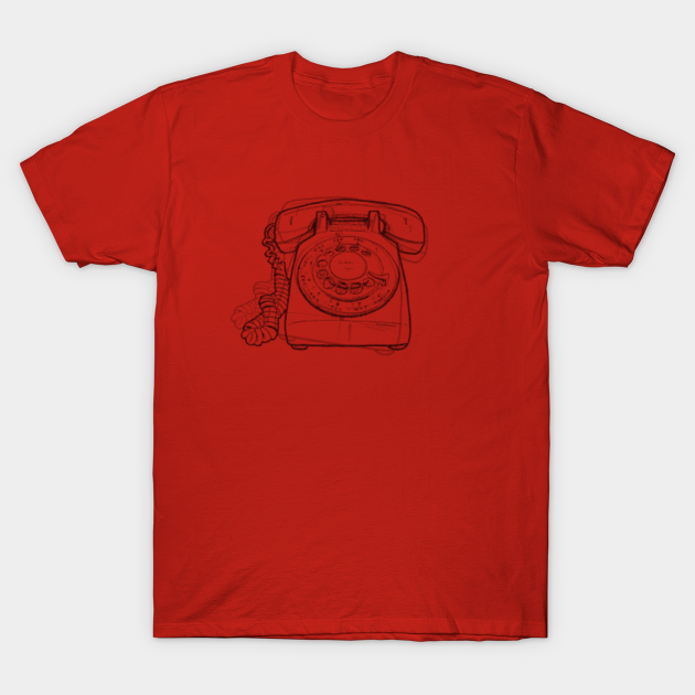 Discover Rotary Phone - Phone - T-Shirt